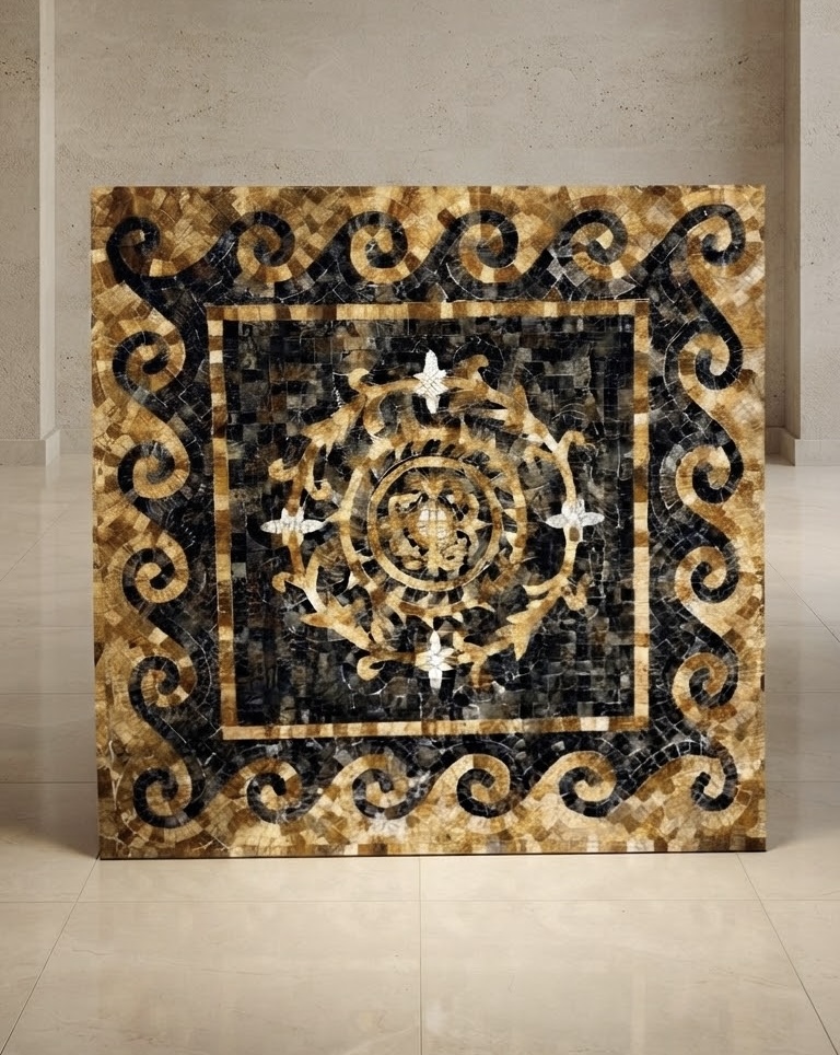 Mosaico de la antigua Grecia