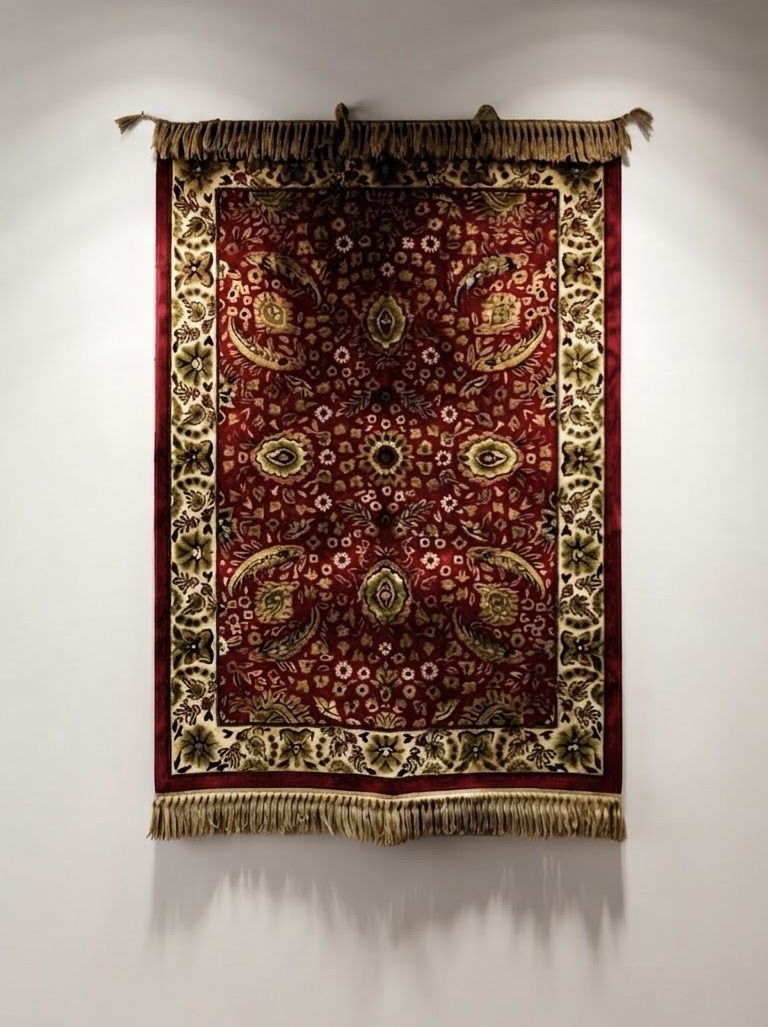 Antiguo Tapete Persa de Colección